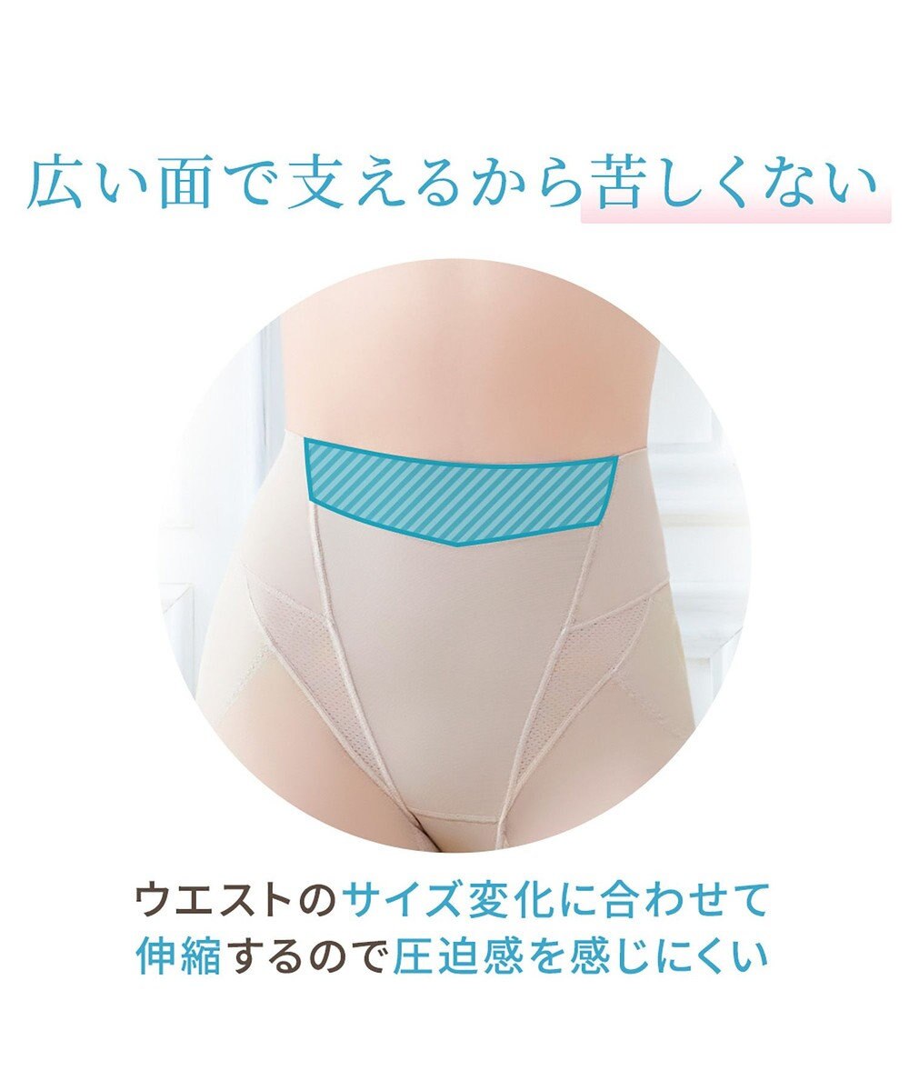 BRADELIS New York 【Yukine inc. 】ゆきねえモアソフト快適ガードル23 蒸れにくい補正ガードル 