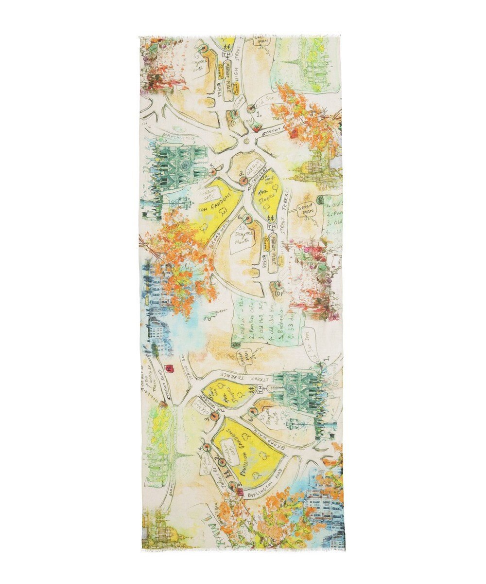 MOONBAT ハナト (Hanato) シルクコットンストール タウンマップ 