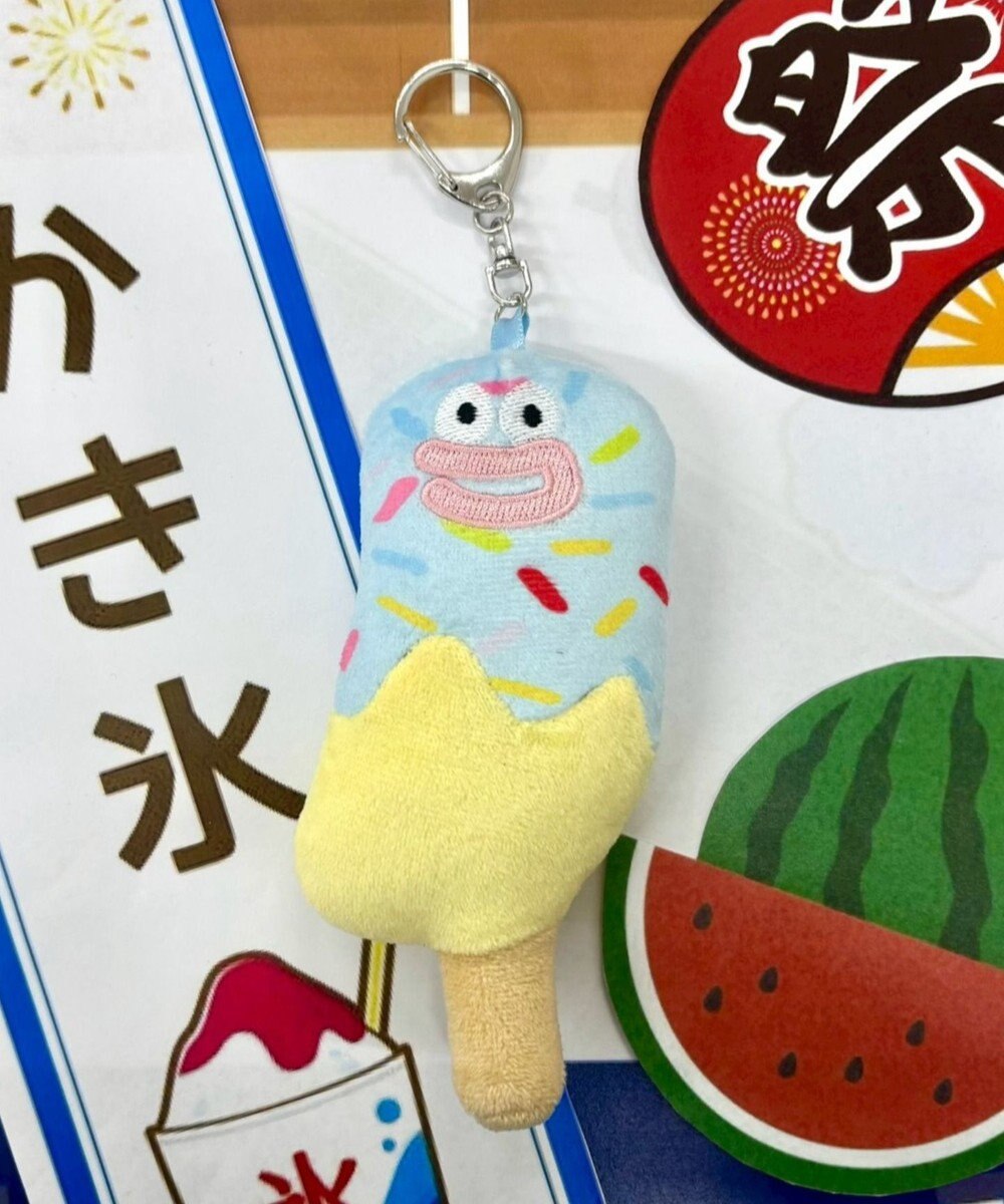 WEGO スイートチョコバナナモンスターぬいぐるみキーホルダー 