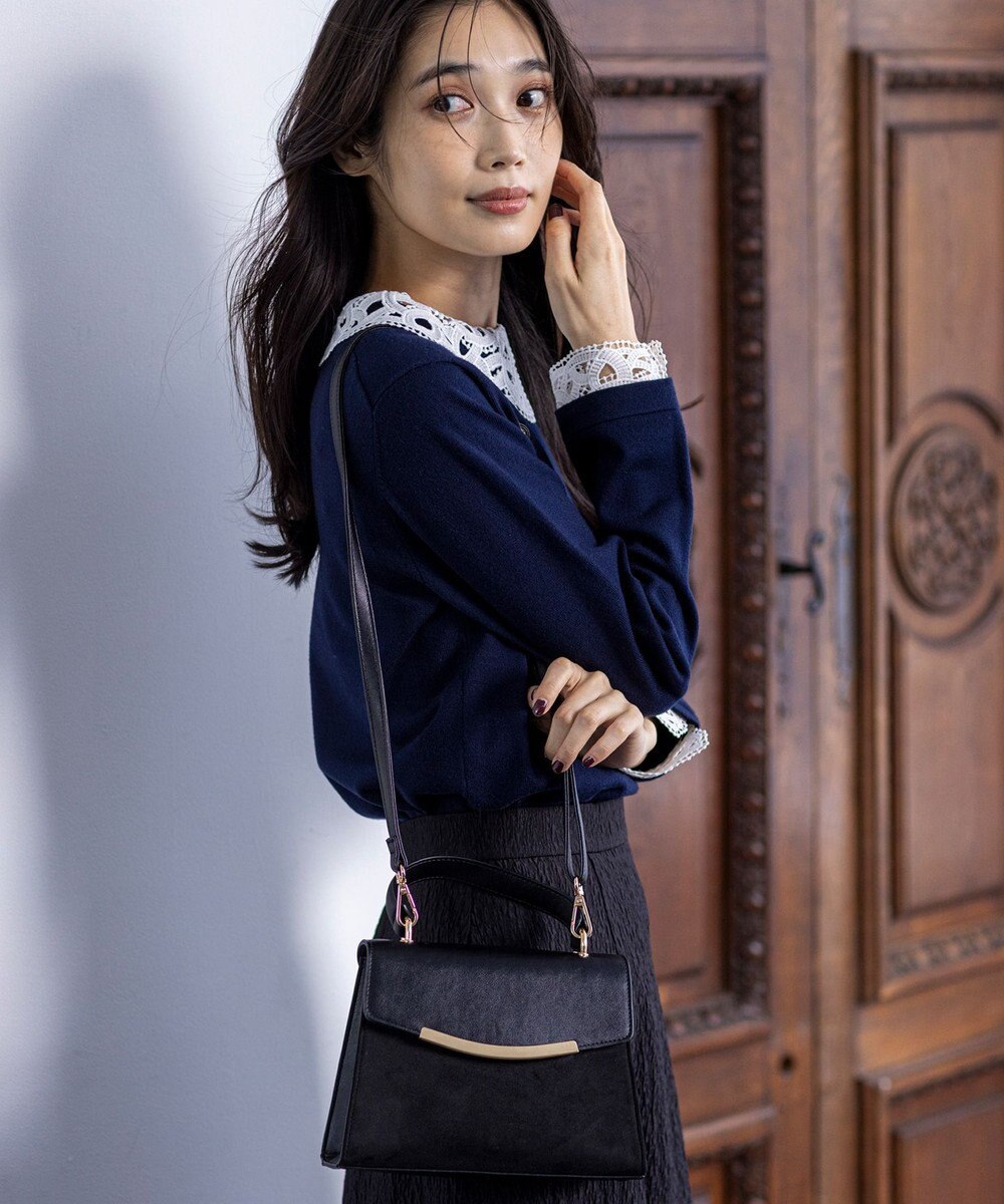 ANY SIS 【2WAY】コンビフラップ バッグ 