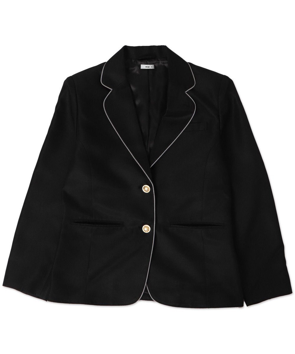 WEGO 【SCHOOLITEM】スクールパイピングブレザー 
