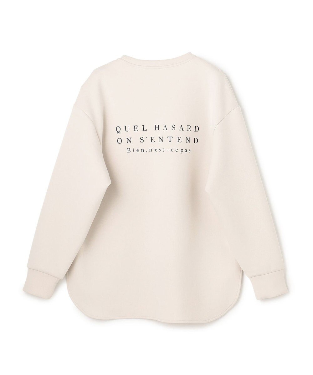 UNFILO BEAUTY FORM JERSEY 刺繍ロゴ プルオーバー 