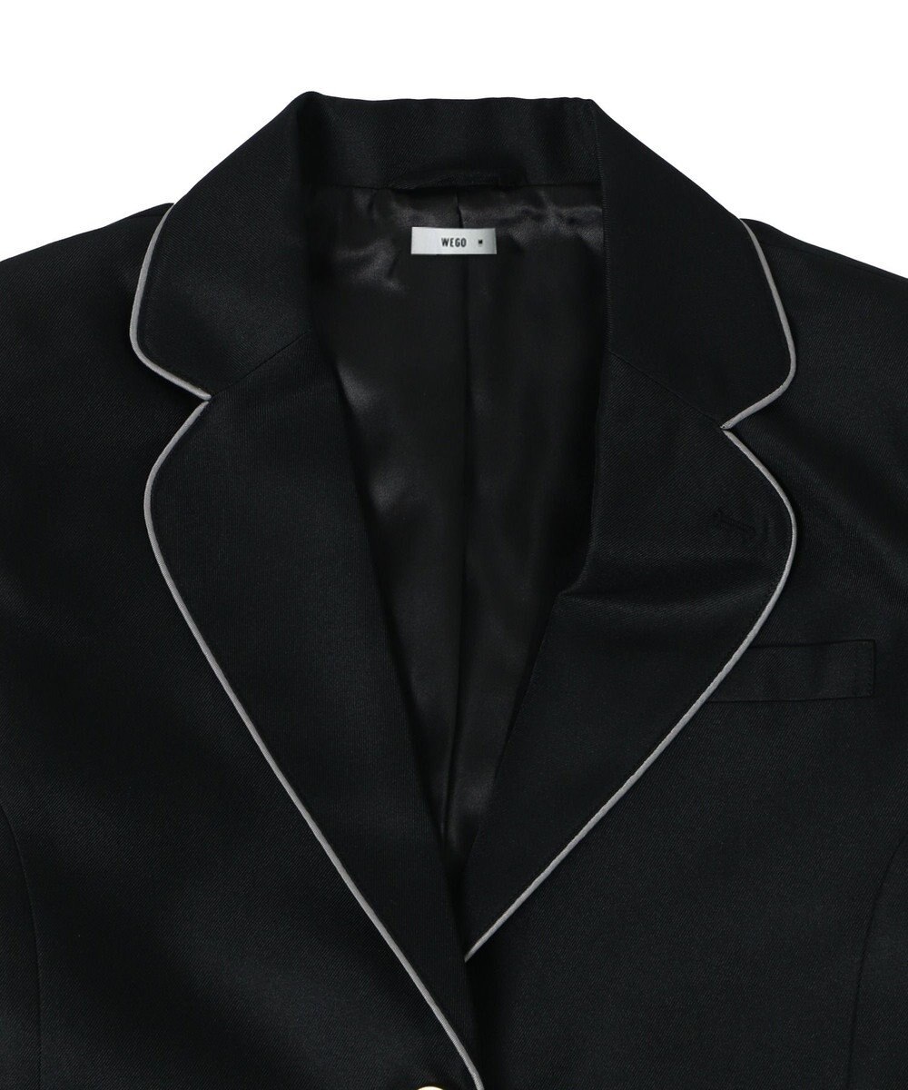 WEGO 【SCHOOLITEM】スクールパイピングブレザー 