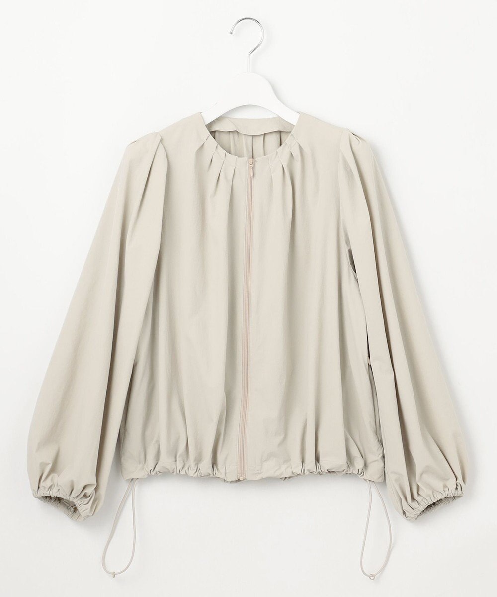 #Newans 【UVカット/撥水/接触冷感】ギャザーブラウス ラッシュガード 