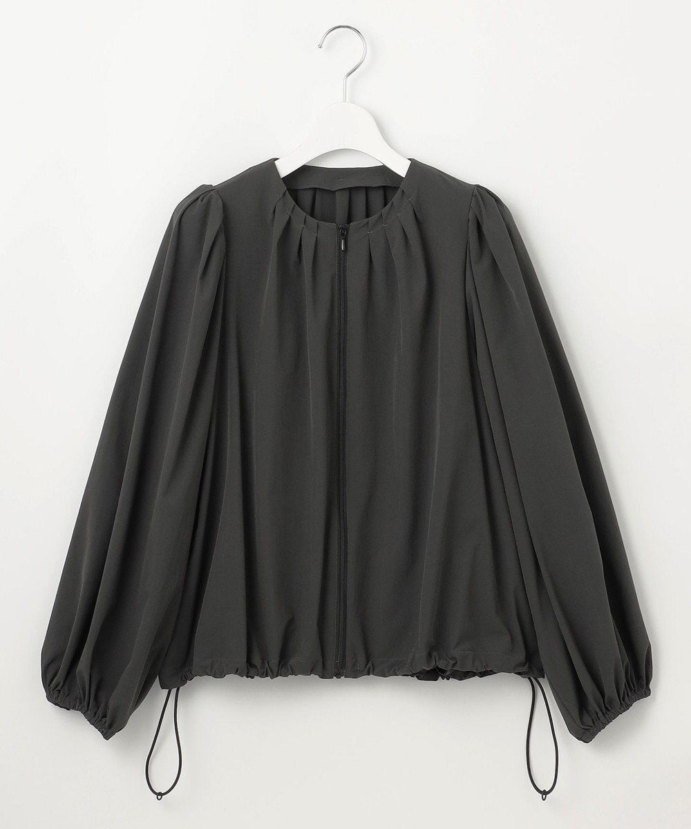 #Newans 【UVカット/撥水/接触冷感】ギャザーブラウス ラッシュガード 