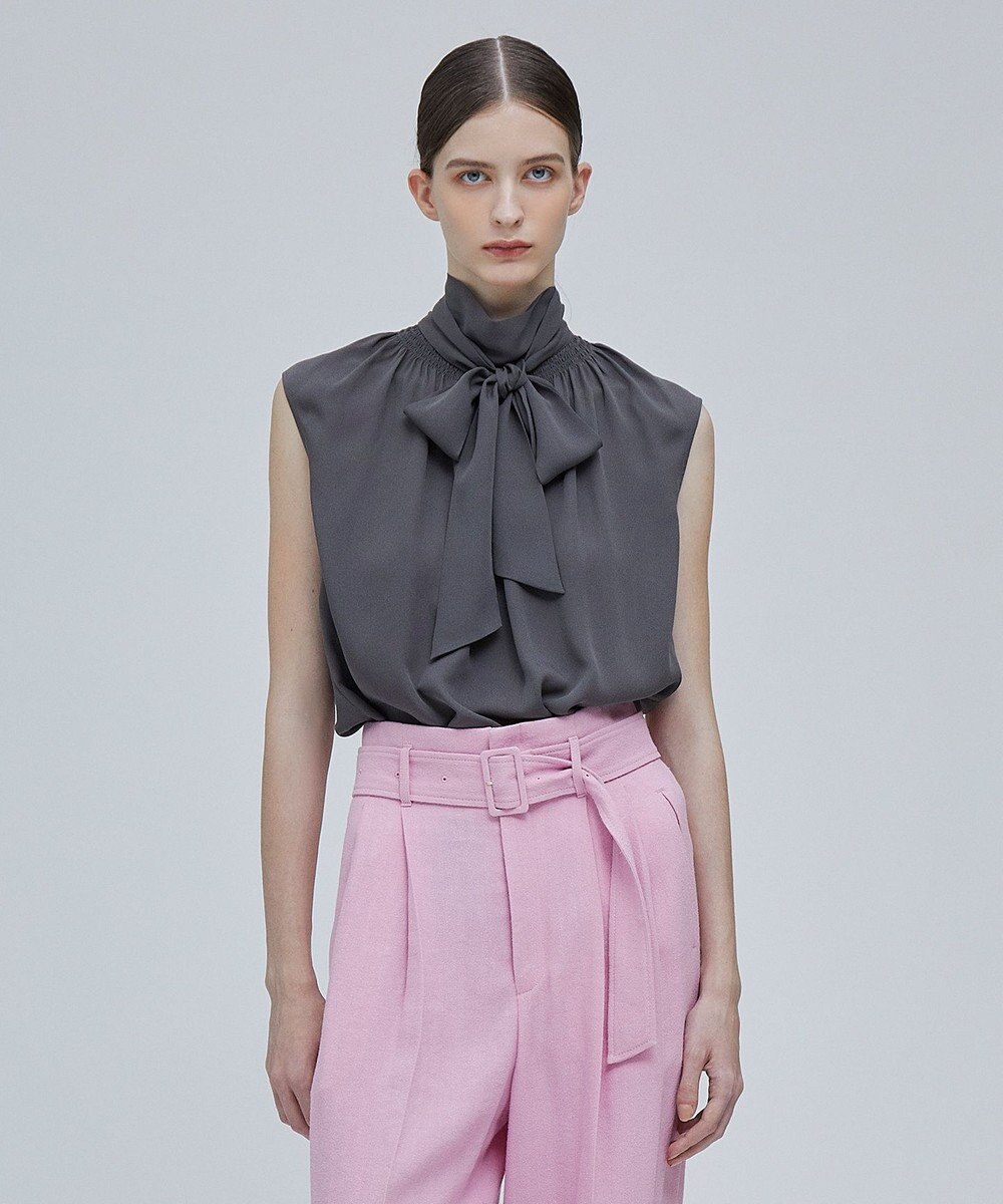 BEIGE， OLGA / ボウタイブラウス 