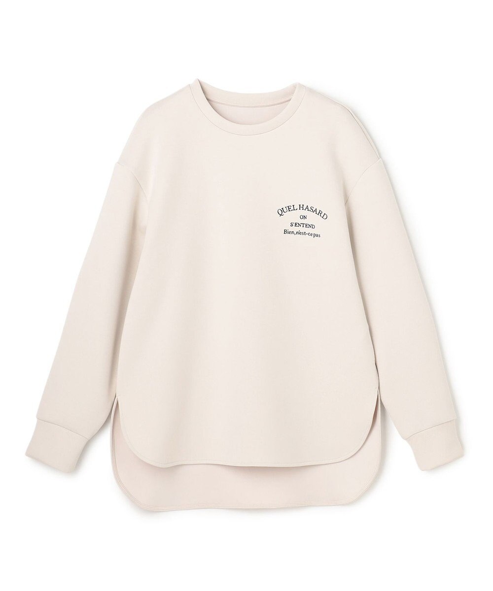 UNFILO BEAUTY FORM JERSEY 刺繍ロゴ プルオーバー 