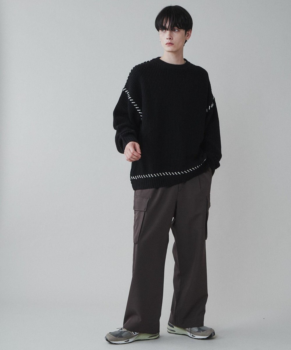 WEGO トロミ　ルーズカーゴスラックス 