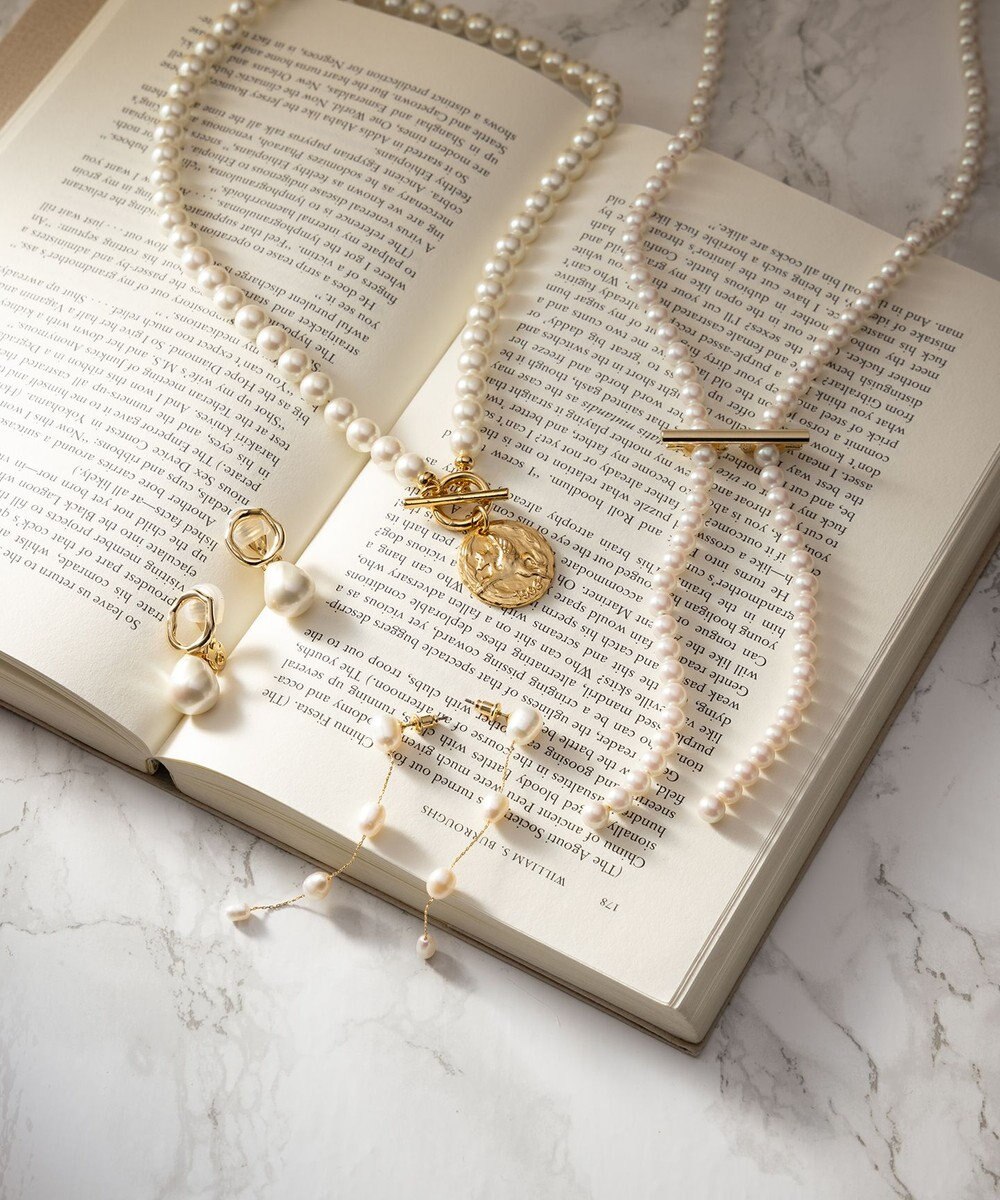 23区 コイン 2WAY パール ネックレス 