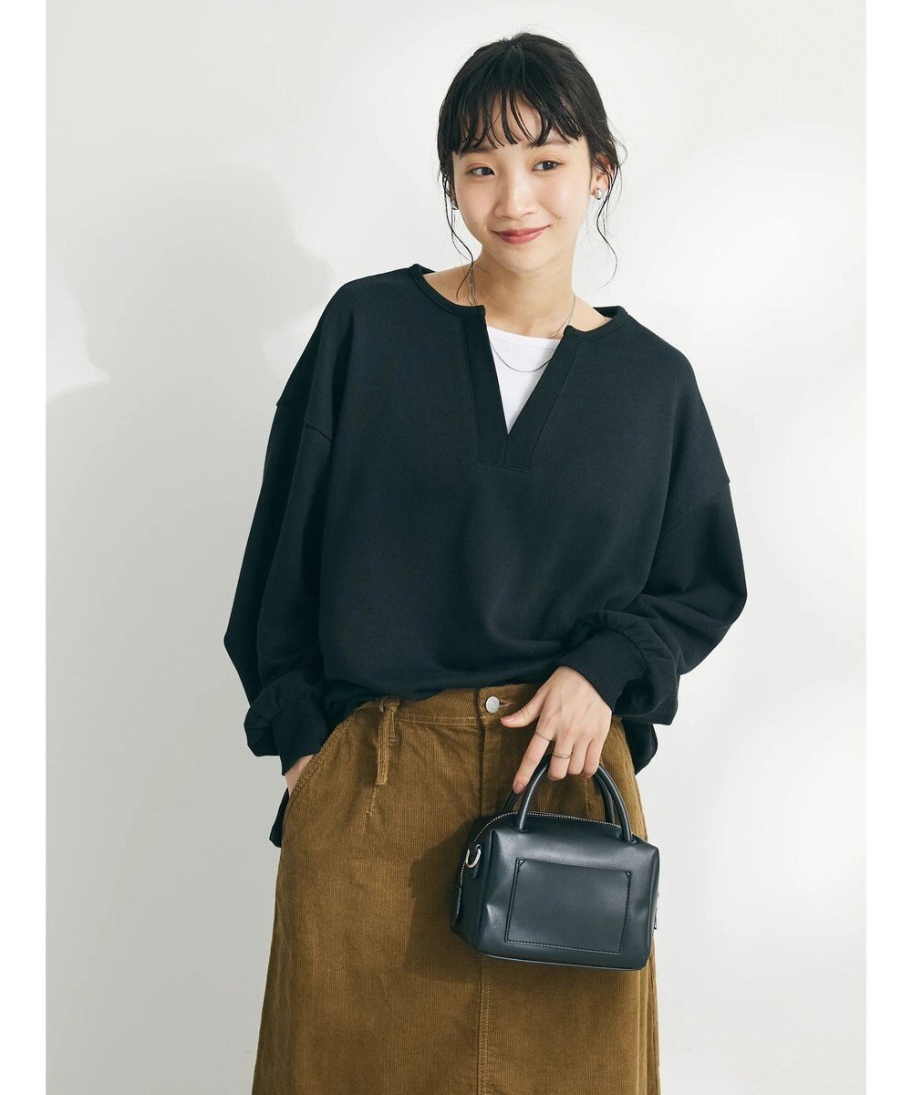 CRAFT STANDARD BOUTIQUE 　裏毛レイヤード風プルオーバー 