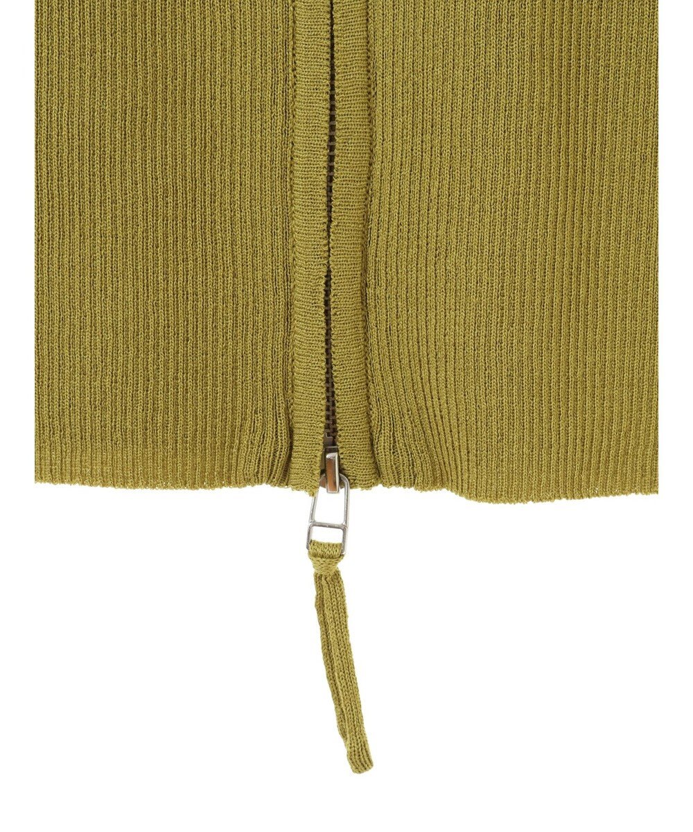 Green Parks ５分袖衿付きＺｉｐプルオーバー 