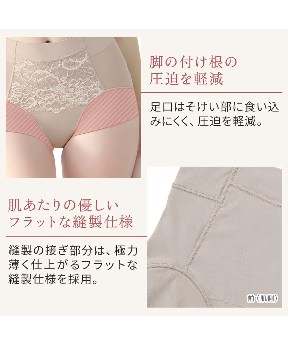 BRADELIS New York 【BRADELIS NewYork peace】綿混キャッチFITショーツ23 ブラデリス 補正下着 