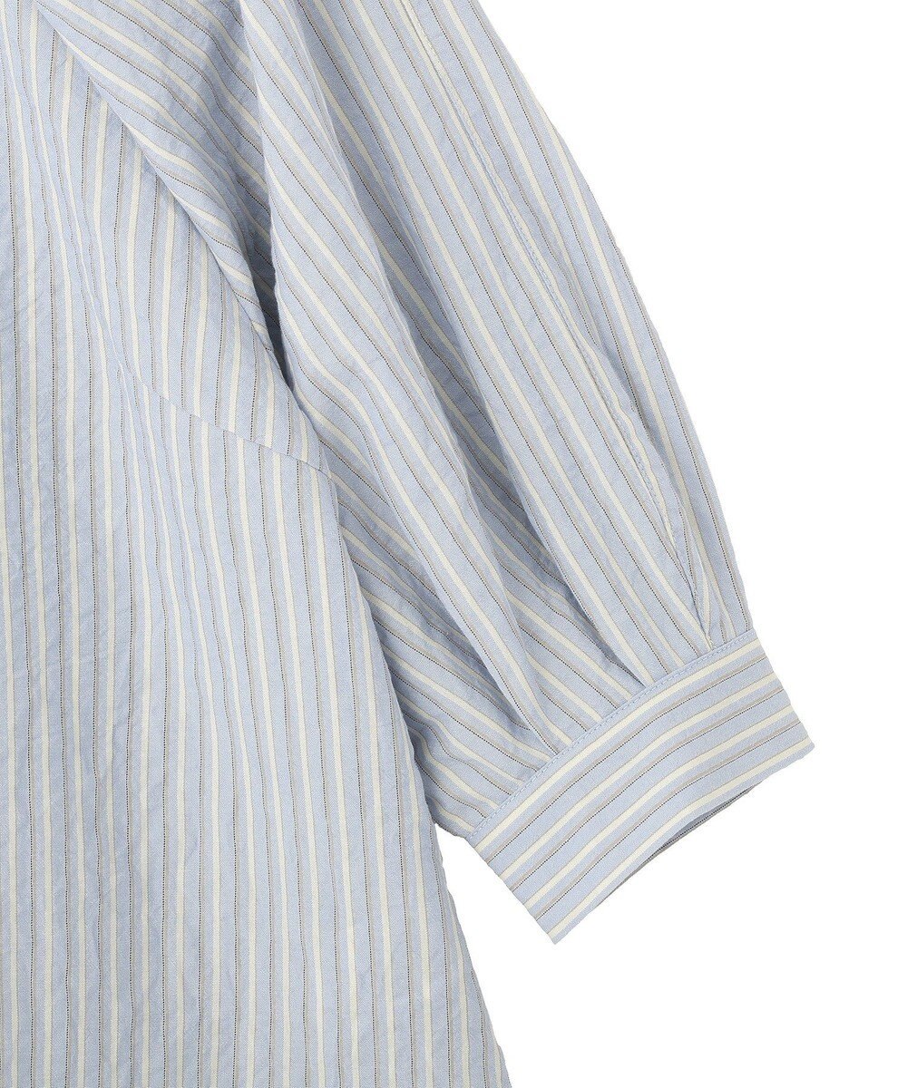 CRAFT STANDARD BOUTIQUE ストライプラグランタックシャツ 