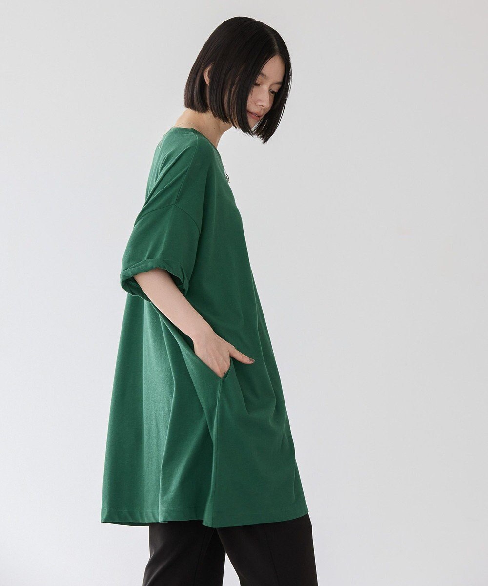 AMERICAN HOLIC 袖ロールアップカットチュニック 