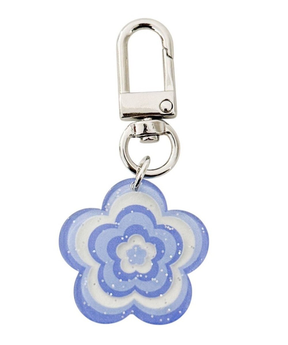 WEGO カラフルフラワーキーホルダー 