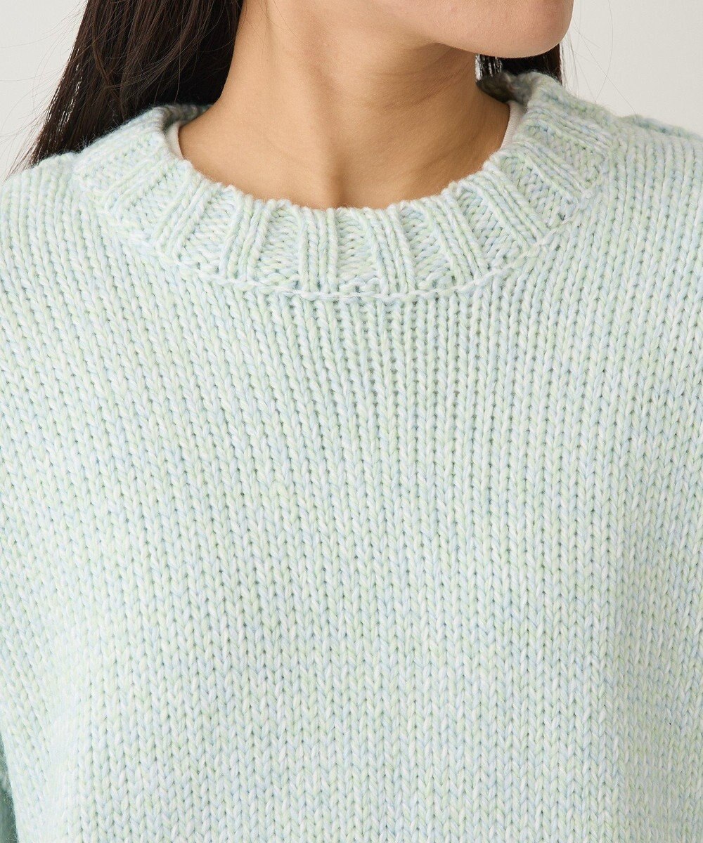 CRAFT STANDARD BOUTIQUE アウトリンキングミックスニットプルオーバー 