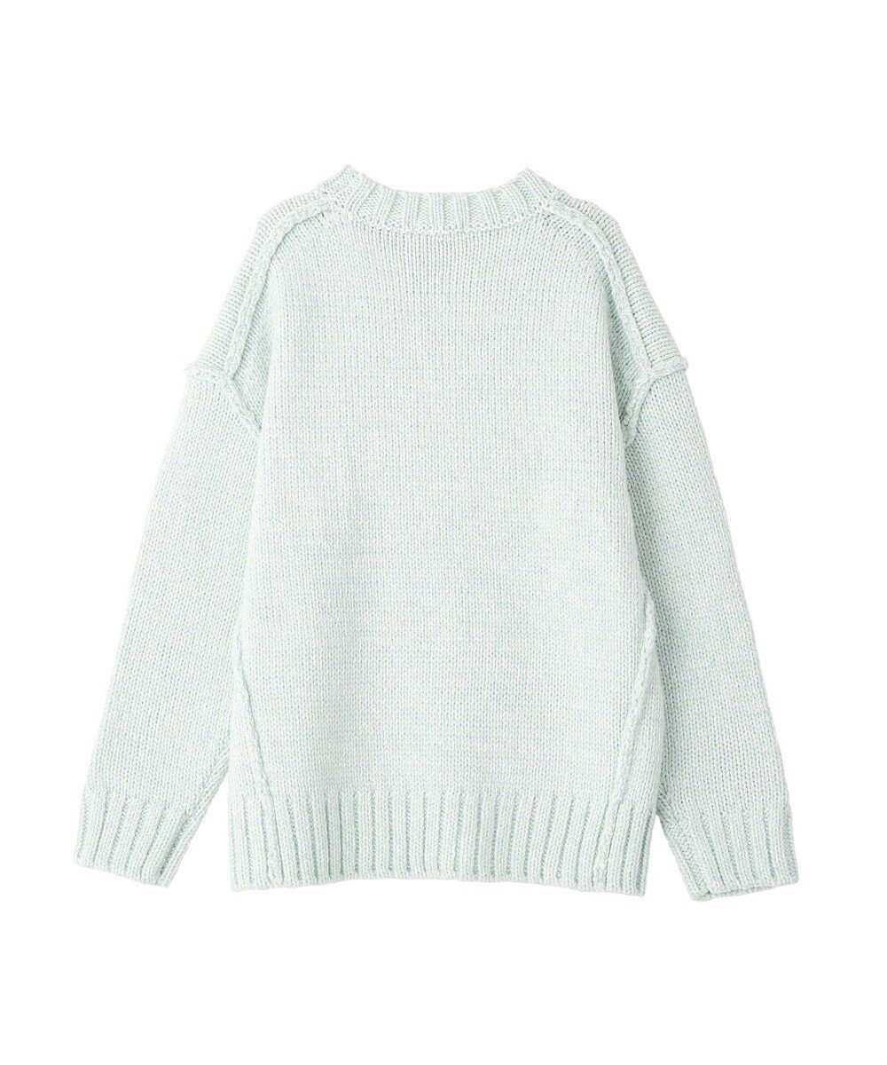 CRAFT STANDARD BOUTIQUE アウトリンキングミックスニットプルオーバー 