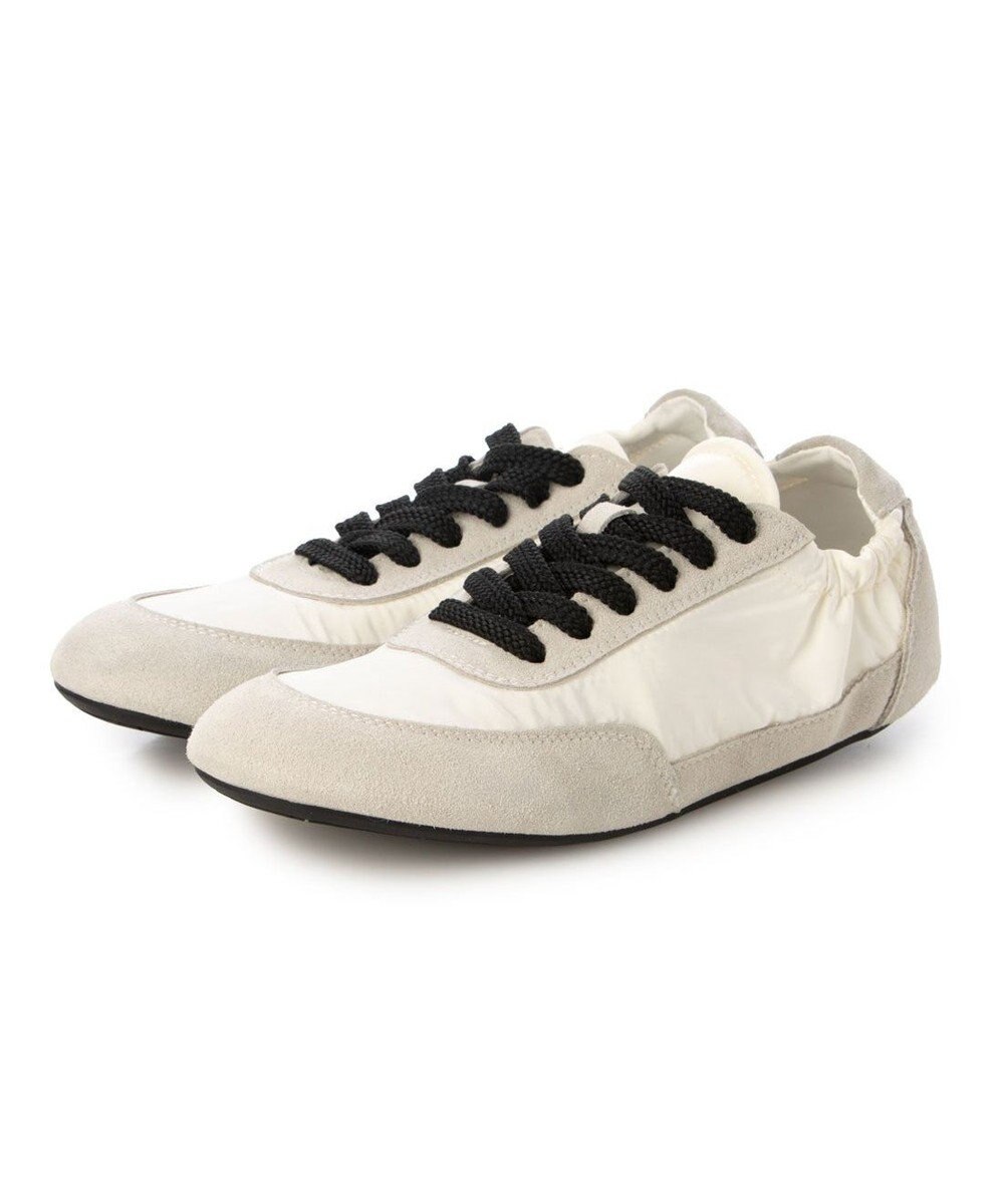 ing <ing>シャーリングローヒールスニーカー 