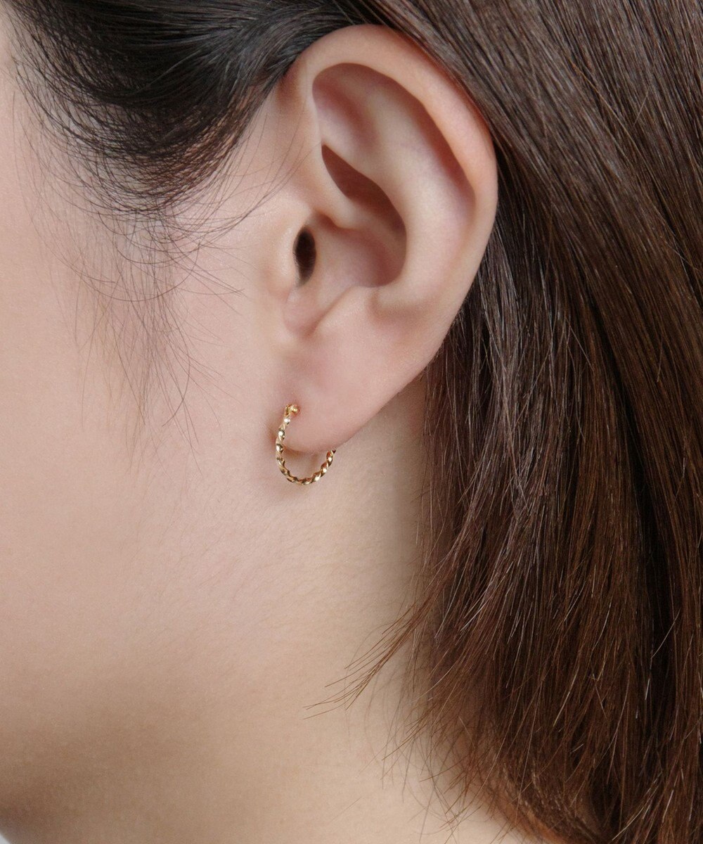 TOCCA 【WEB限定】LEGAME PIERCED EARRINGS S K10 天然石 ピアス S 