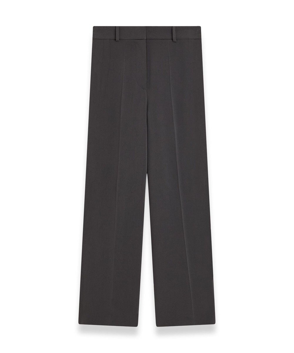 JOSEPH コンフォートクレープ　ワイドストレートトラウザーズ 