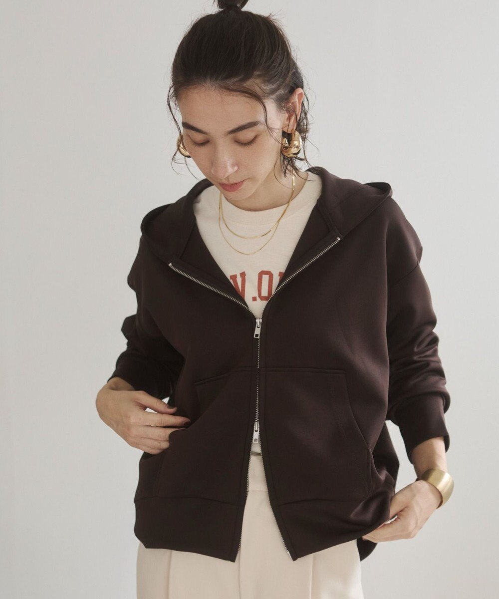 WEGO 【ANGIE VINTAGE】ダンボール ダブルジップパーカー フーディー 