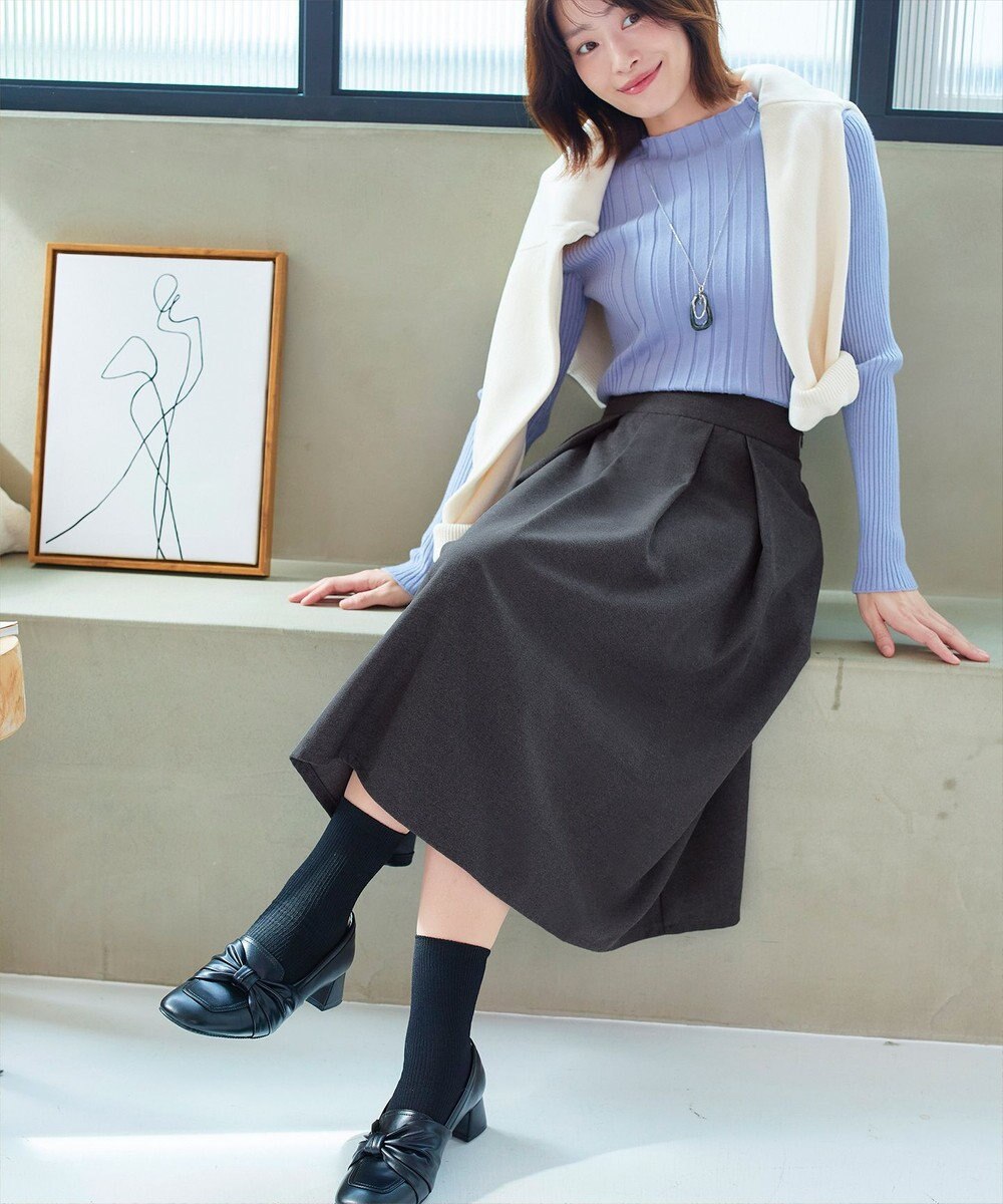 Tiaclasse 【安田美沙子さん着用】リボンローファー 