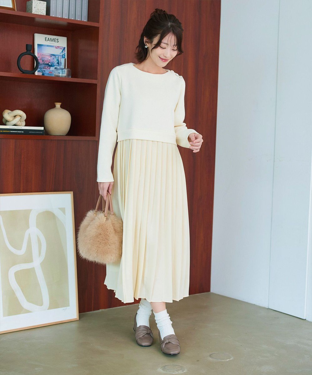 Tiaclasse 【安田美沙子さん着用】リボンローファー 