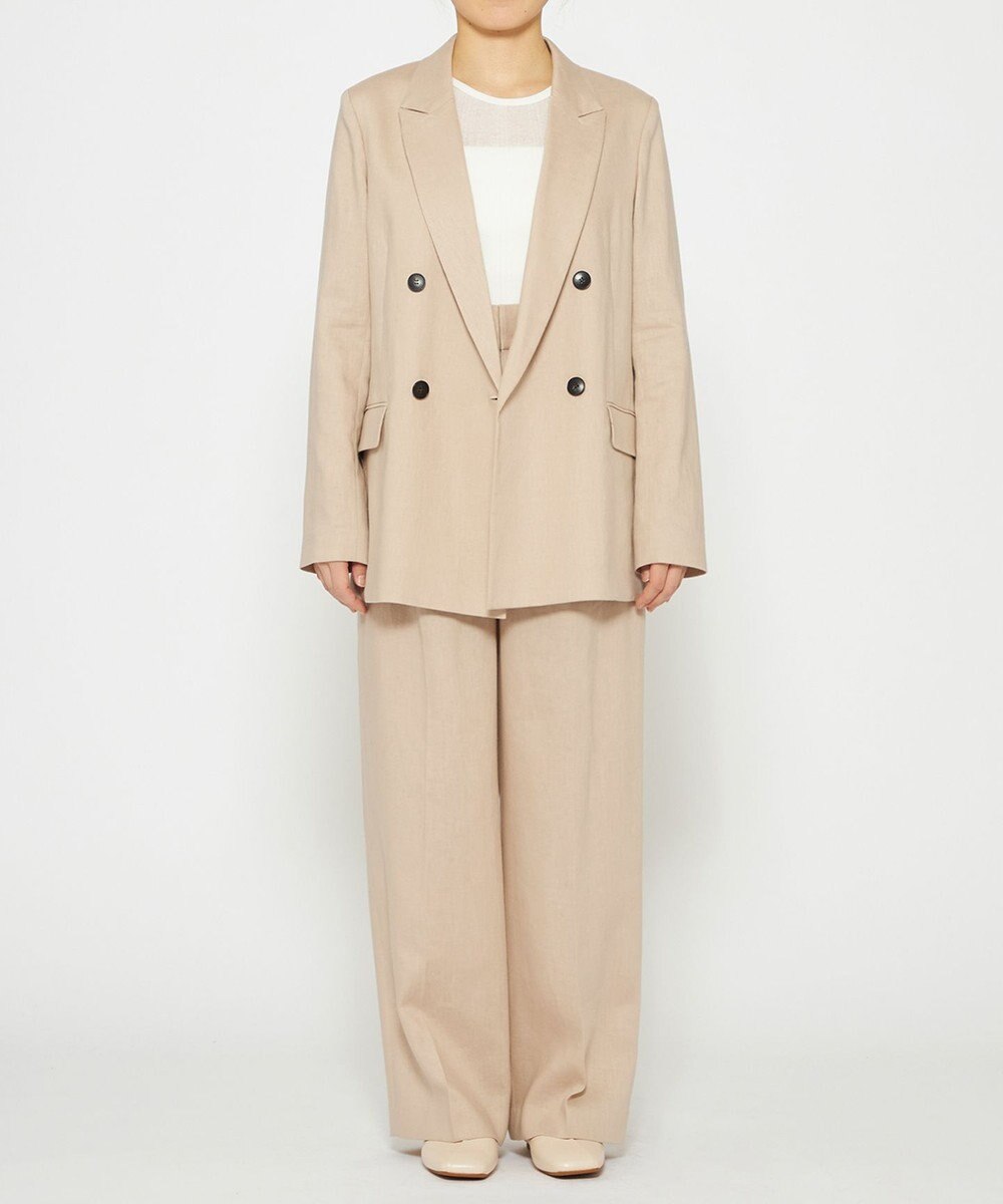 uncrave 【手洗い可】シアー ランダムリブ カットソー（uncrave STANDARD） 