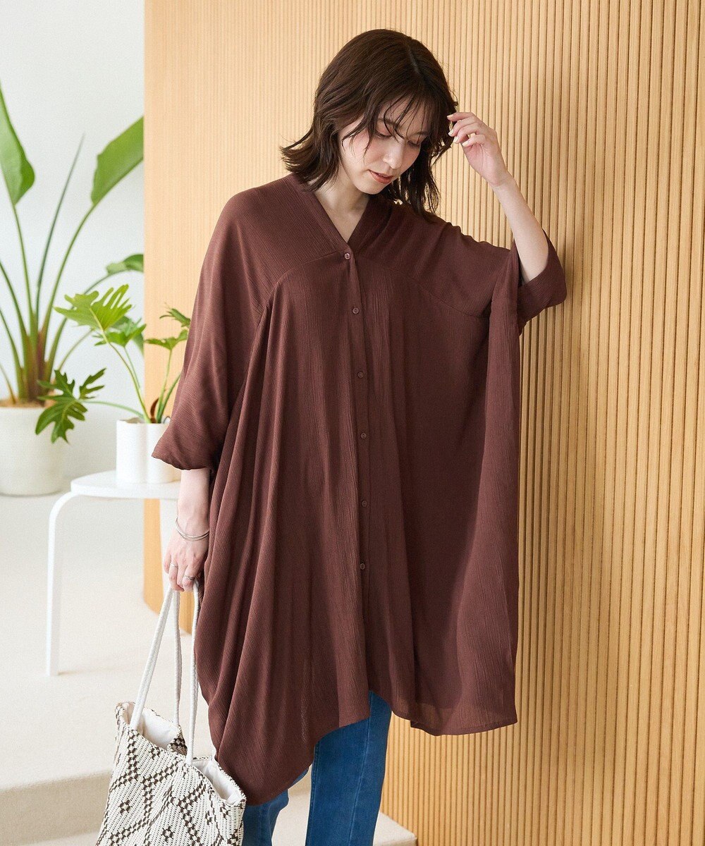 Green Parks Ｉ　レーヨンクレープチュニック 