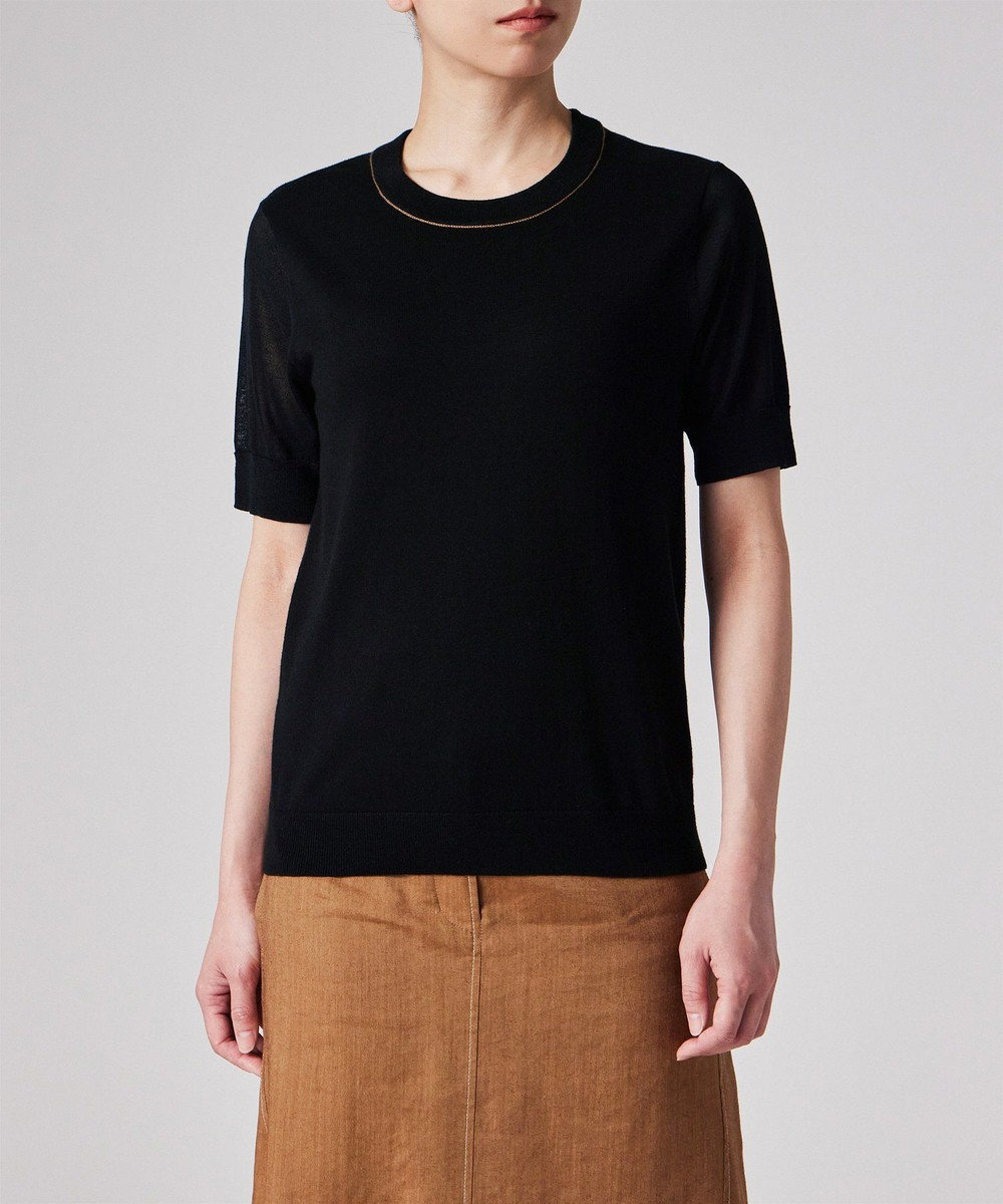 Paul Smith 【洗える】シアー コンビネーション ニット 