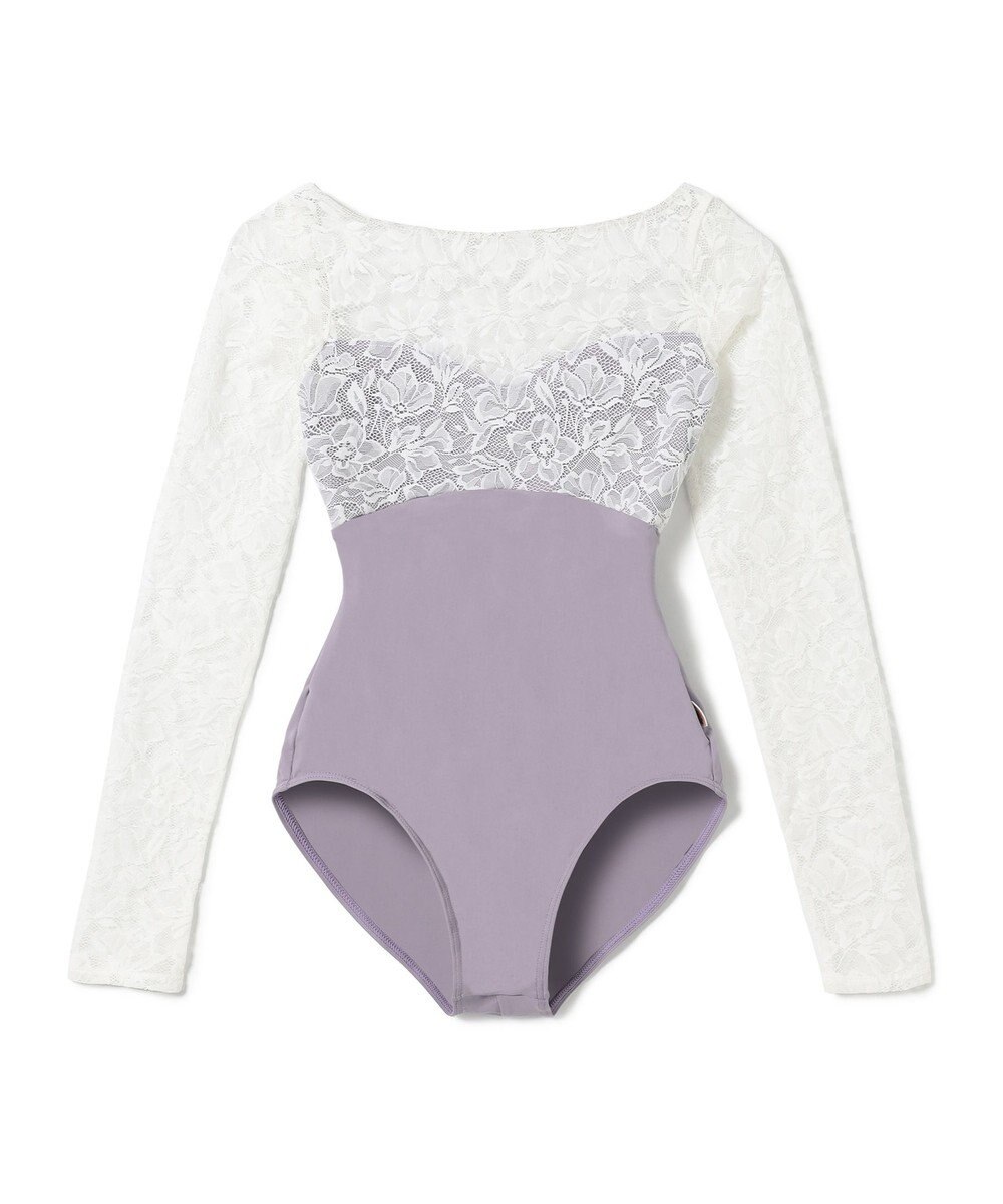 Chacott ◎【Nela ライン】ロングスリーブレオタード 