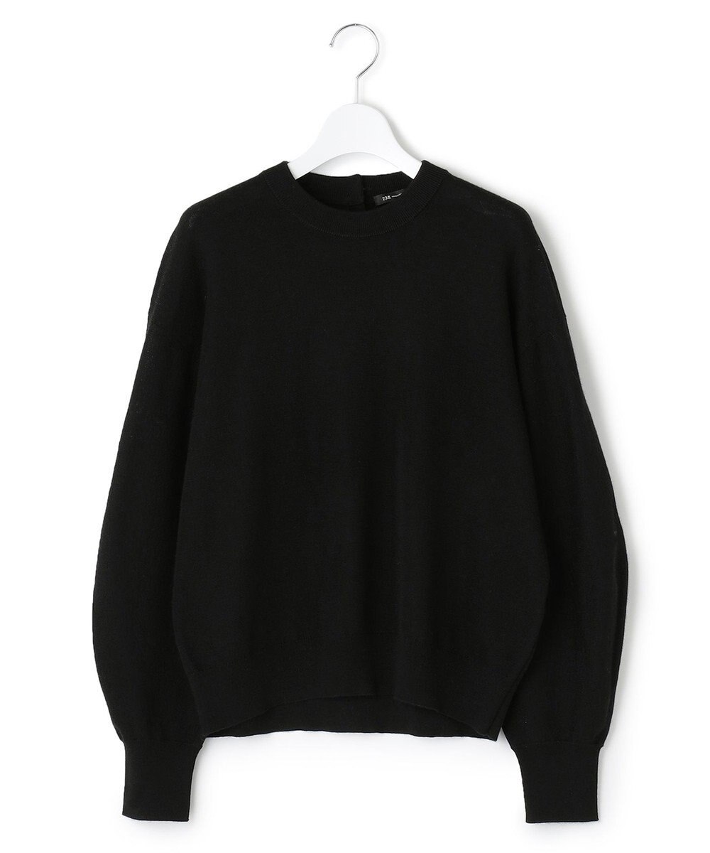 23区 ウールブレンド バック パール ニット 