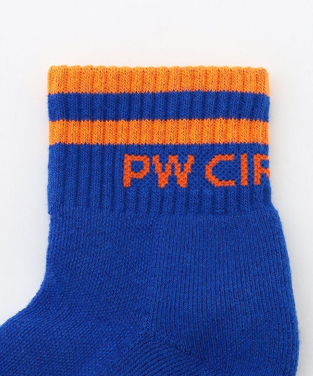 PW CIRCULUS 【虫よけ加工】【WOMEN】ラインソックス ショート丈  ゴルフウェア レディース 