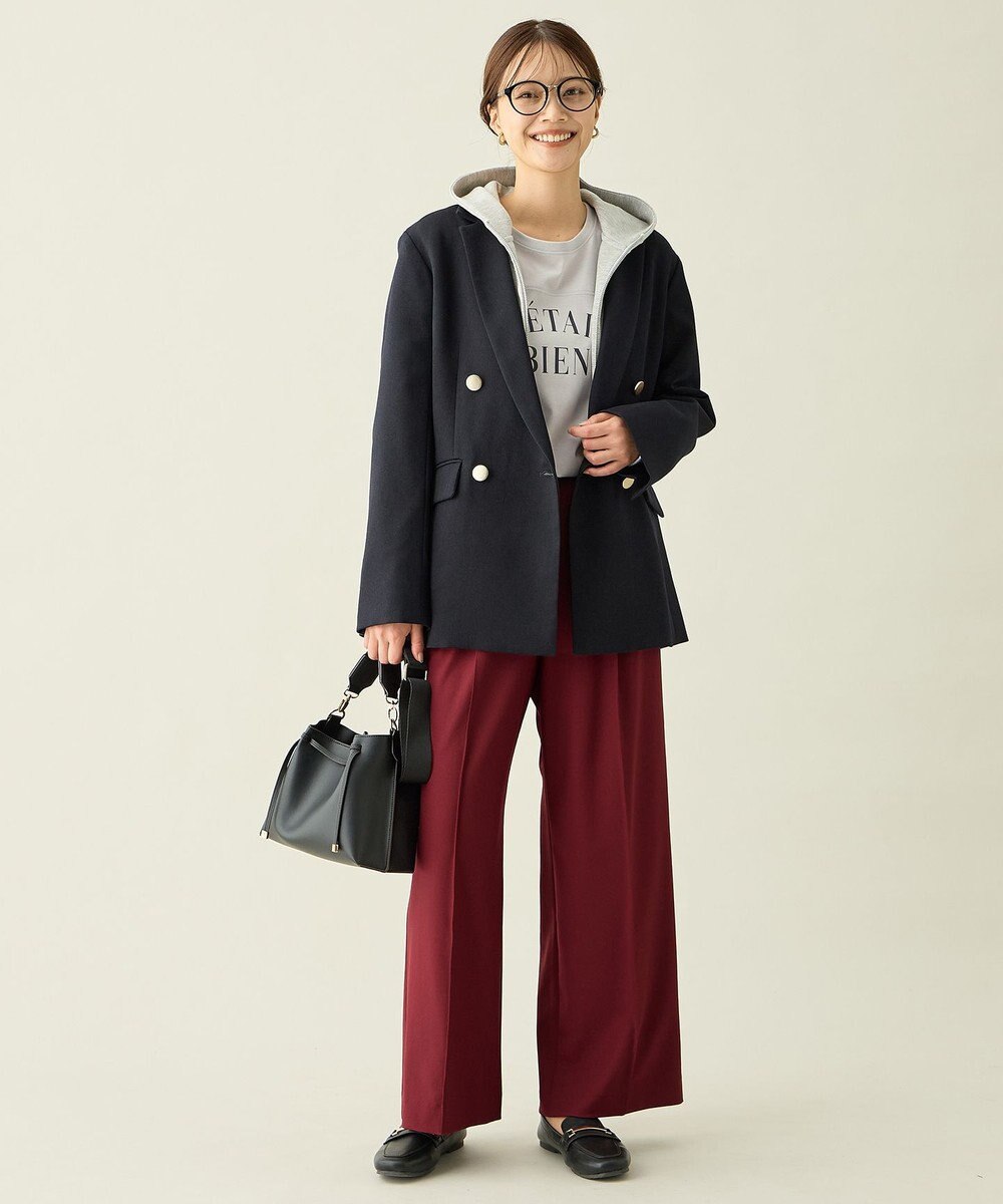 ANY L ウーリッシュＷブレストジャケット 