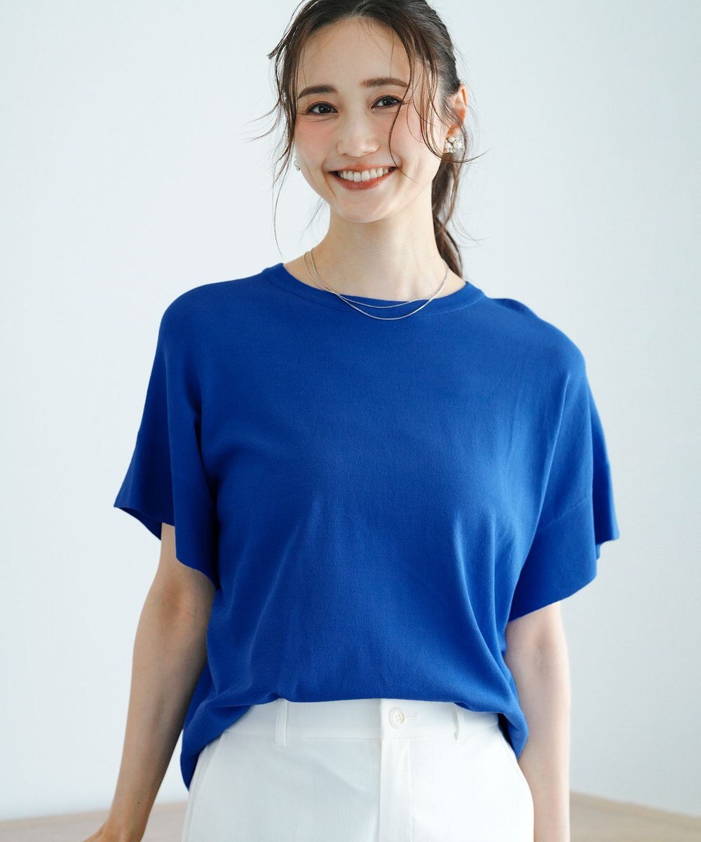 ANY SIS 【and GIRL掲載/アイスタッチ】フレンチスリーブ ニット 