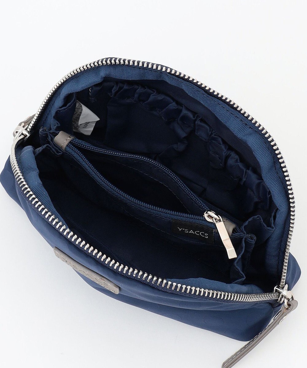 Y'SACCS ドットジャカード　コスメポーチ 