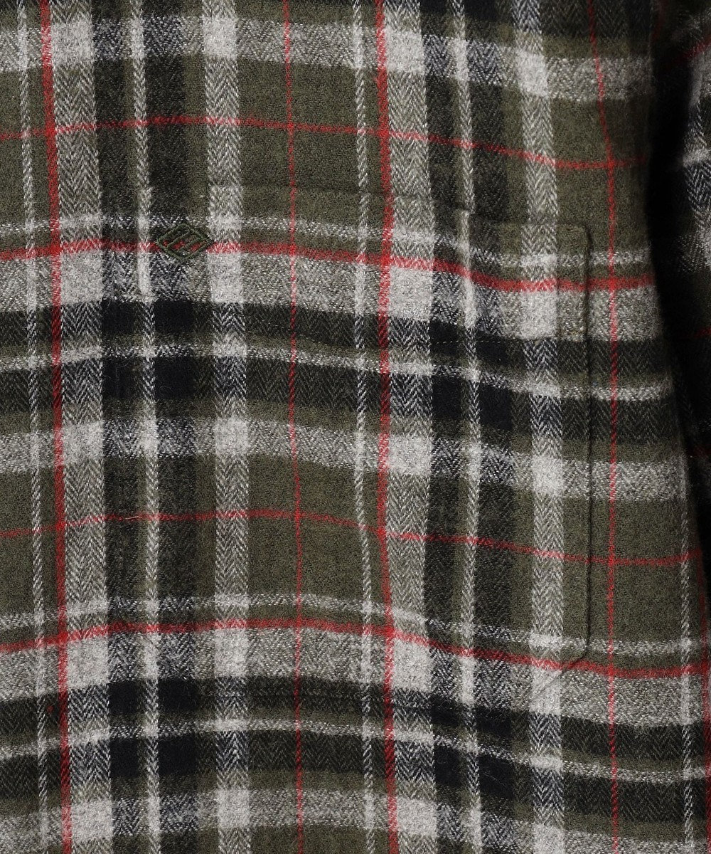 JOSEPH ABBOUD 【キングサイズ・柔らかな肌触り/暖かい】 ラフィーコットンフランネルシャツ 