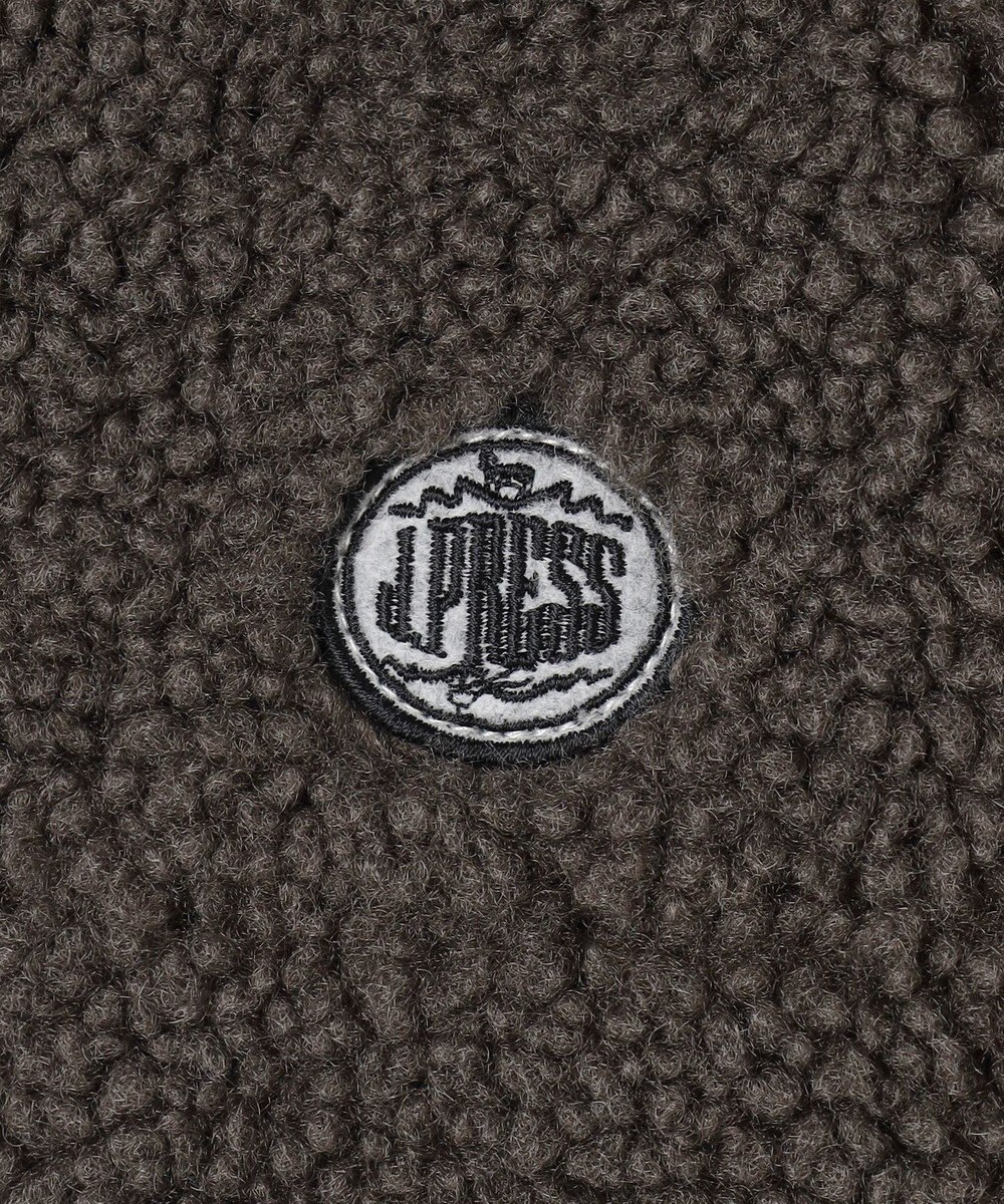 J.PRESS KIDS 【100-130cm】スタンドカラー ボア ブルゾン 