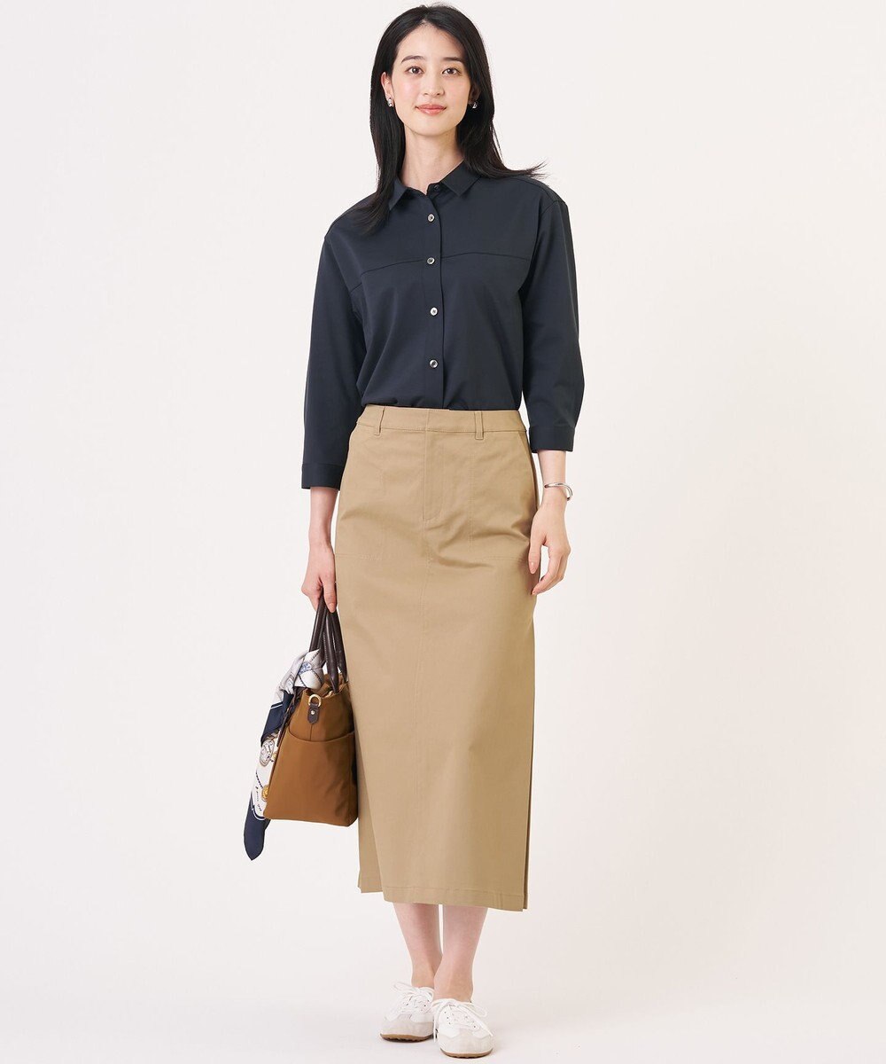J.PRESS LADIES 【着こなしのポイントに】Traditional print  スクエア スカーフ 