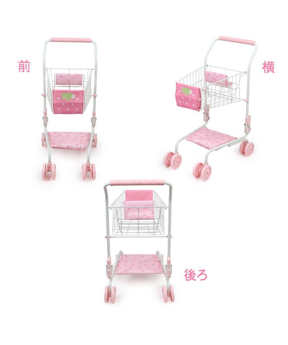 Mother garden マザーガーデン おままごと 野いちご ショッピングカート 《いちご×リボン》 