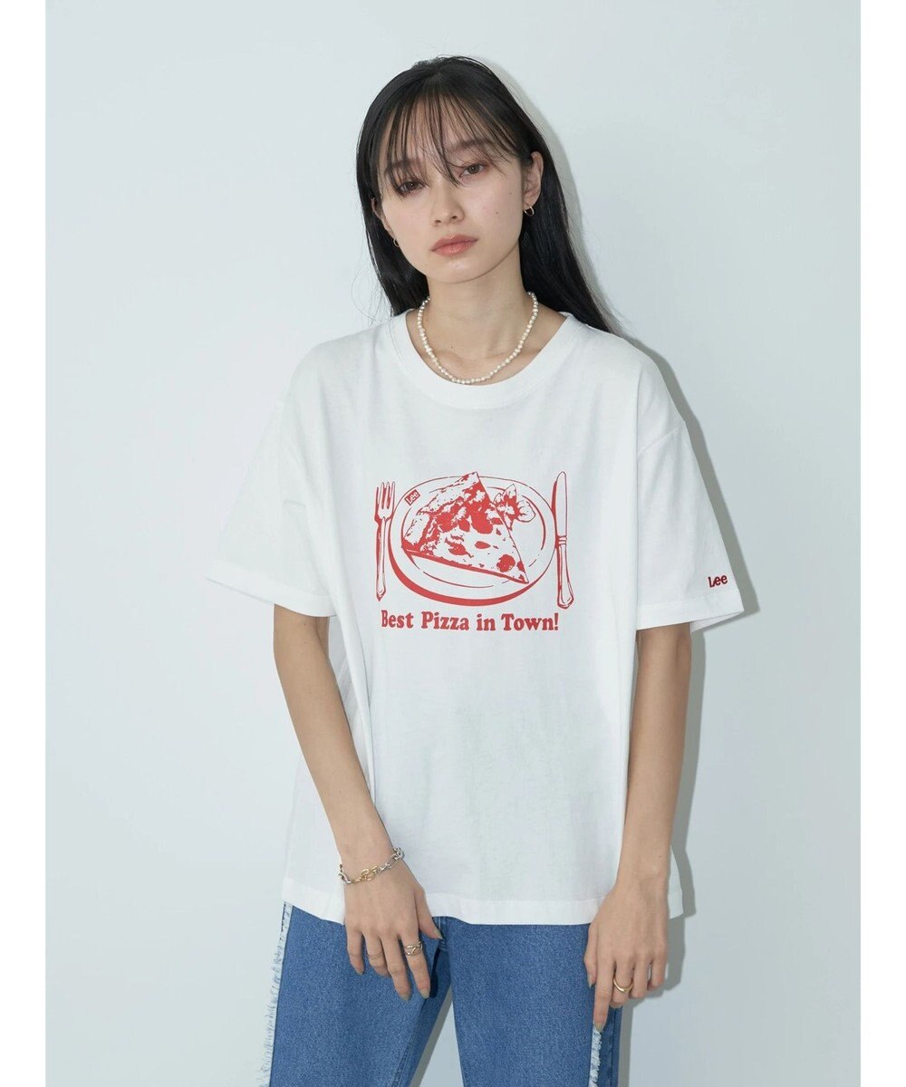 earth music&ecology Ｌｅｅ×ｅ．ｍ．ａ．ｅ　ＰＩＺＺＡ　ＴＥＥ 
