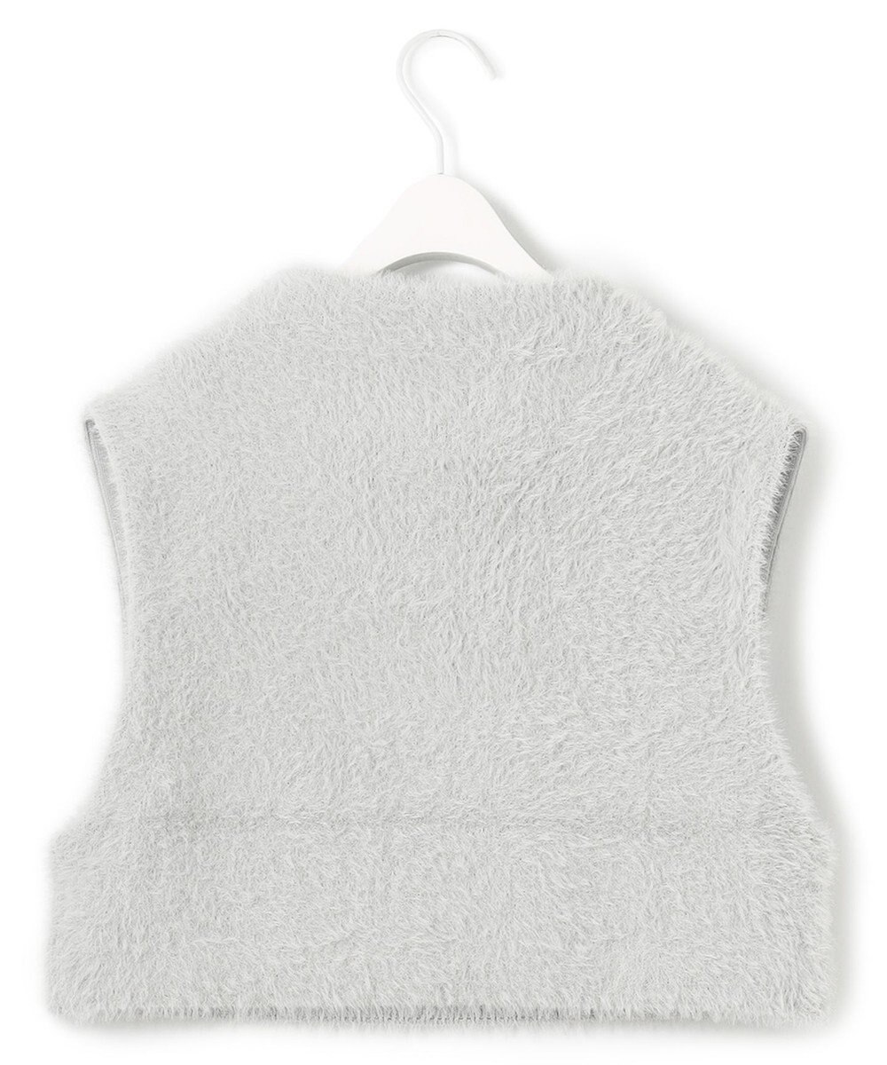 ICB ヘアリーショートジレ 