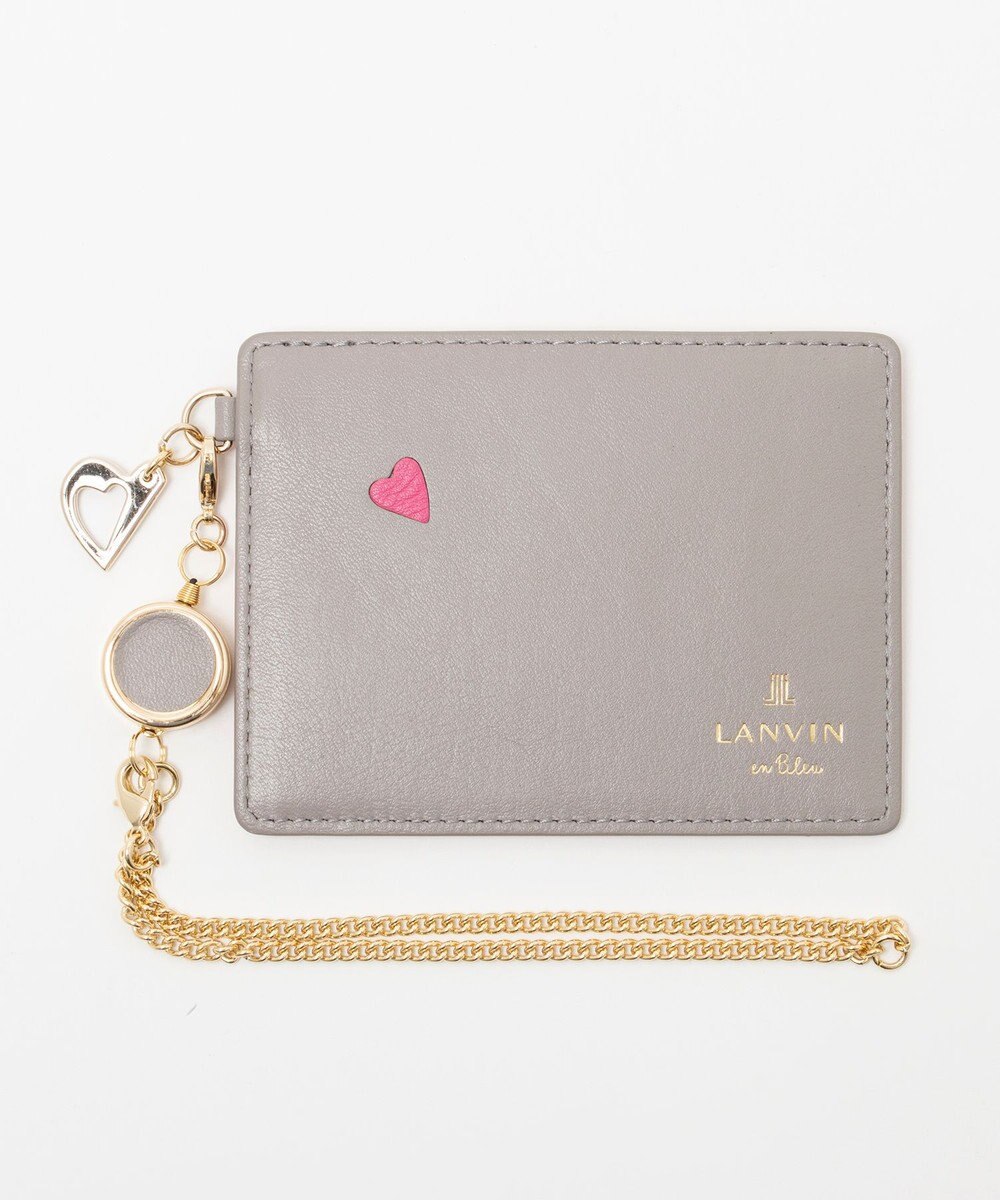 LANVIN en Bleu カルラ リール付きパスケース 