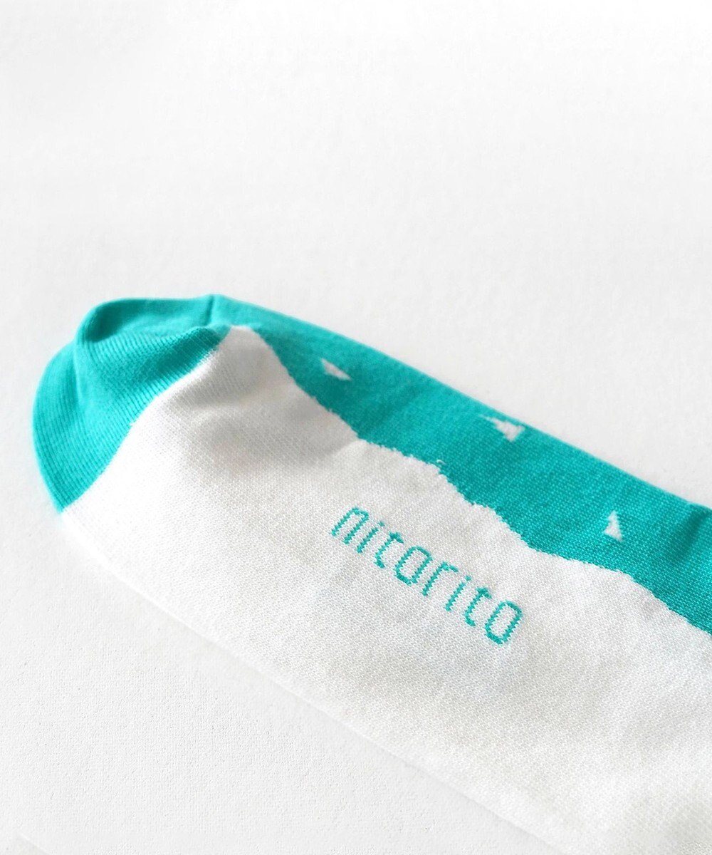 nitorito 【UNISEX】米沢オリジナル柄 mountain&moon 靴下 