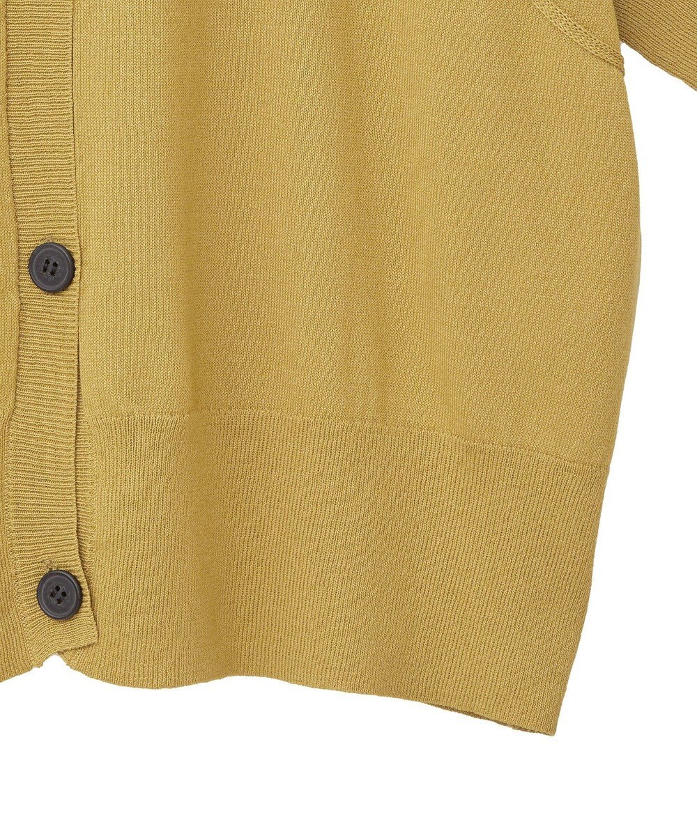 Green Parks 刺繍コードＶネックカーディガン 