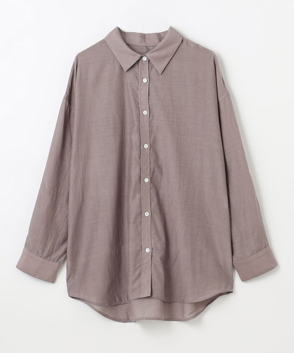 ANY シアーシャツブラウス 