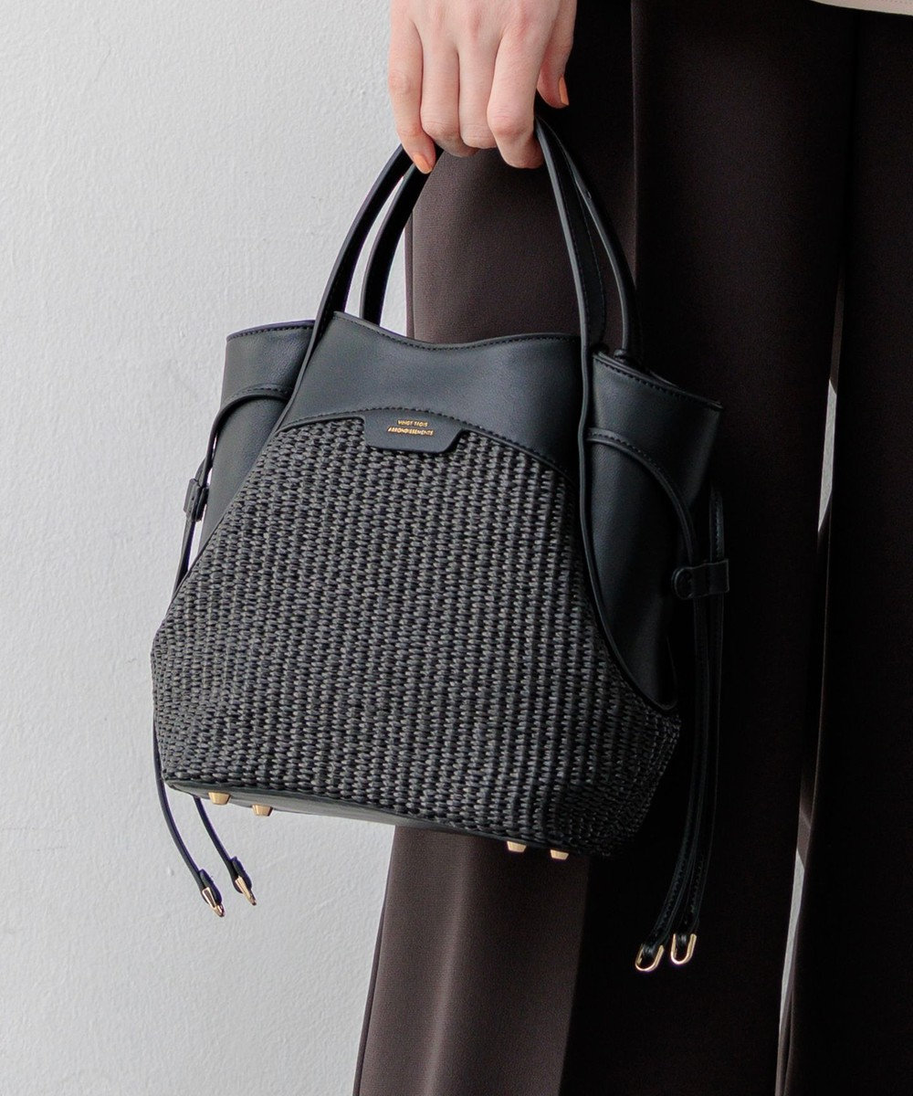 23区 【先行予約】ペーパーライクコンビ ショルダーバッグ (S) 