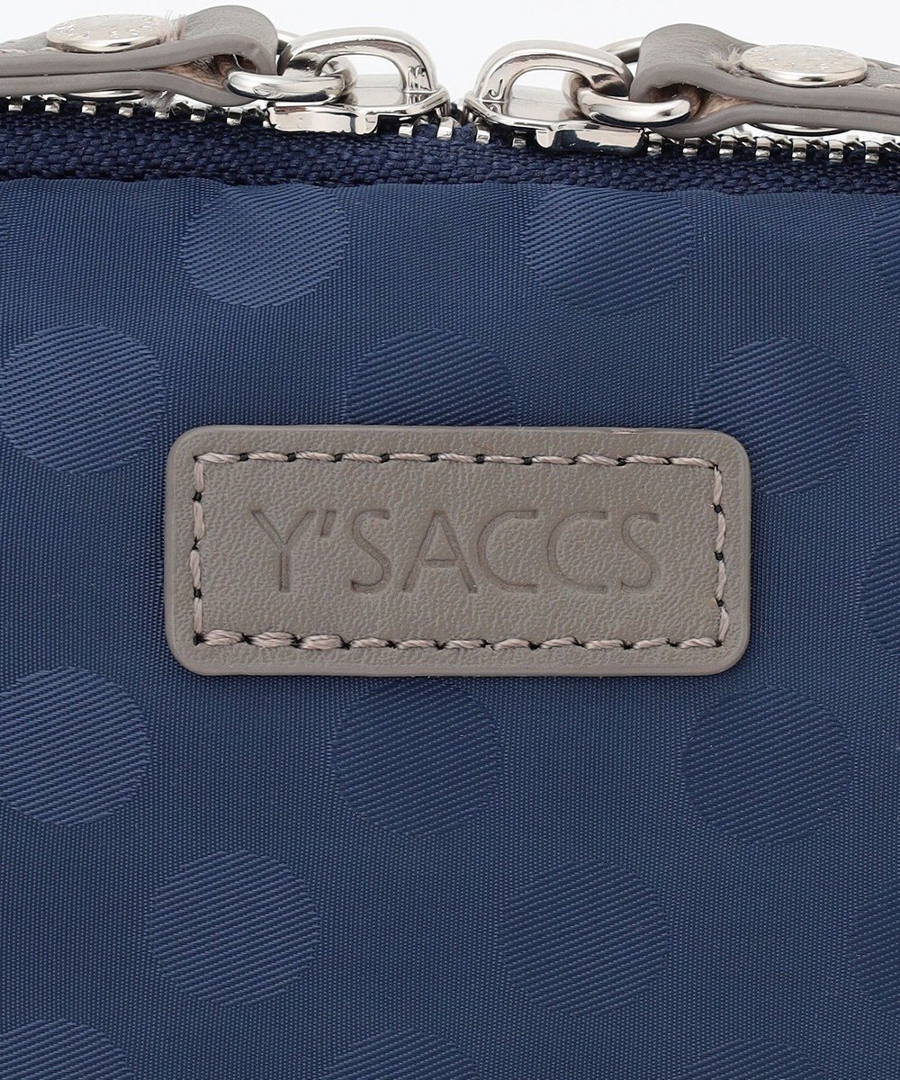 Y'SACCS ドットジャカード　コスメポーチ 