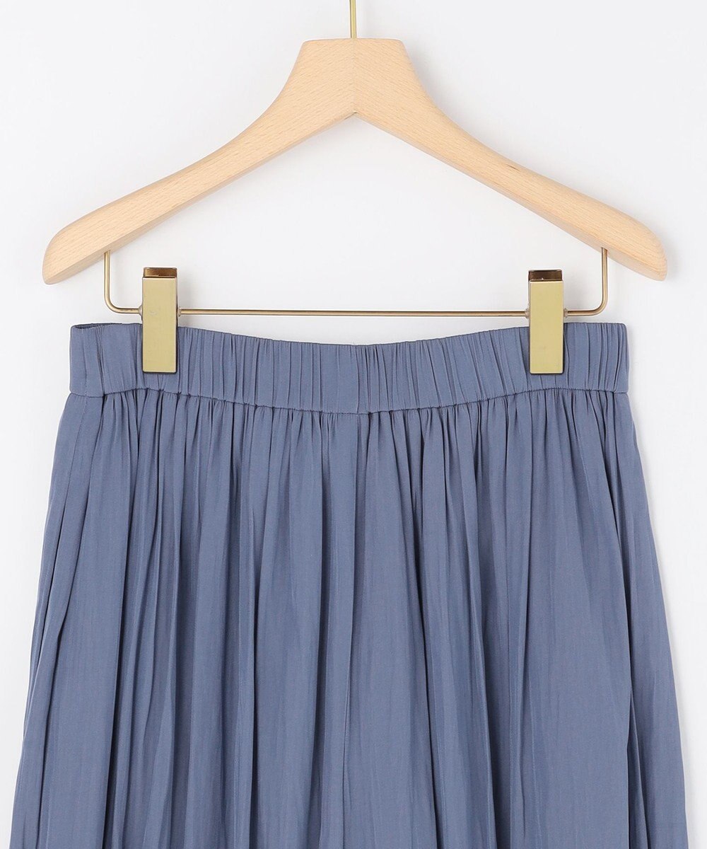 組曲 ギャザーライトデシン パンツ 