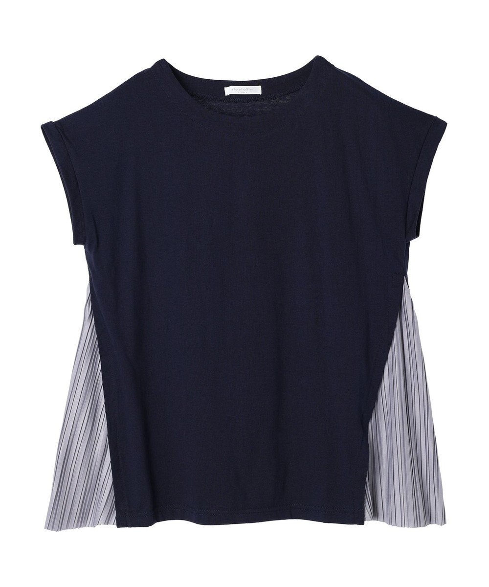 Green Parks 脇プリーツドッキングチュニック 